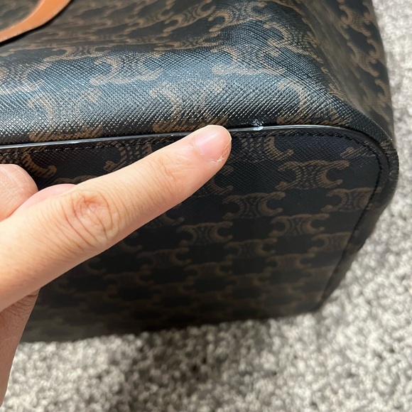 Celine cabas triomphe tote - Picture 7 of 14